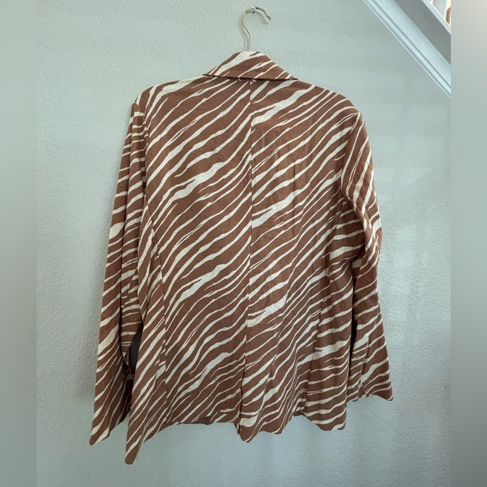A New Day zebra print blazer - Picture 5 of 6
